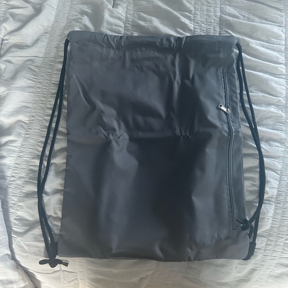 WANDF Grey Drawstring Backpack NEW - Picture 2 of 4